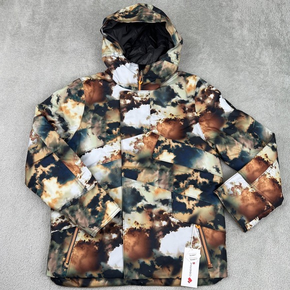 Obermeyer Other - Obermeyer Waterproof Gage Snowboard Ski Jacket Teen Boys Medium 10-12 Coat Cloud